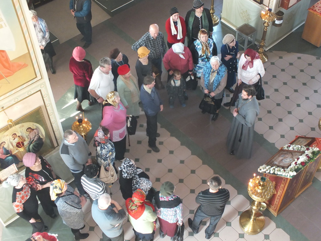 Встреча воспитанников воскресной школы с обществом инвалидов города Воткинска